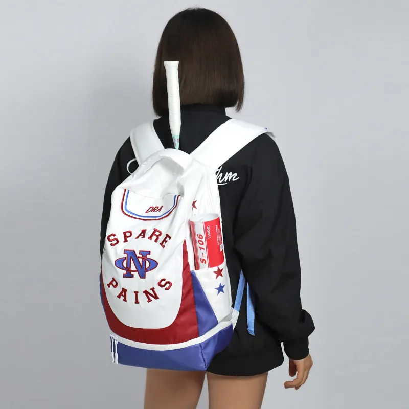 Spare No Pains. Polyester Backpack Training Bag Backpack Unisex Multicolor-7