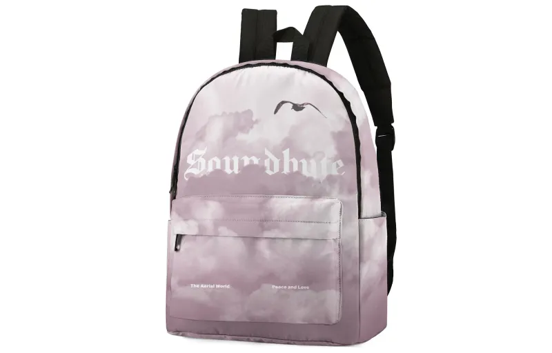 Soundbyte Polyester Backpack Unisex Multicolor-13