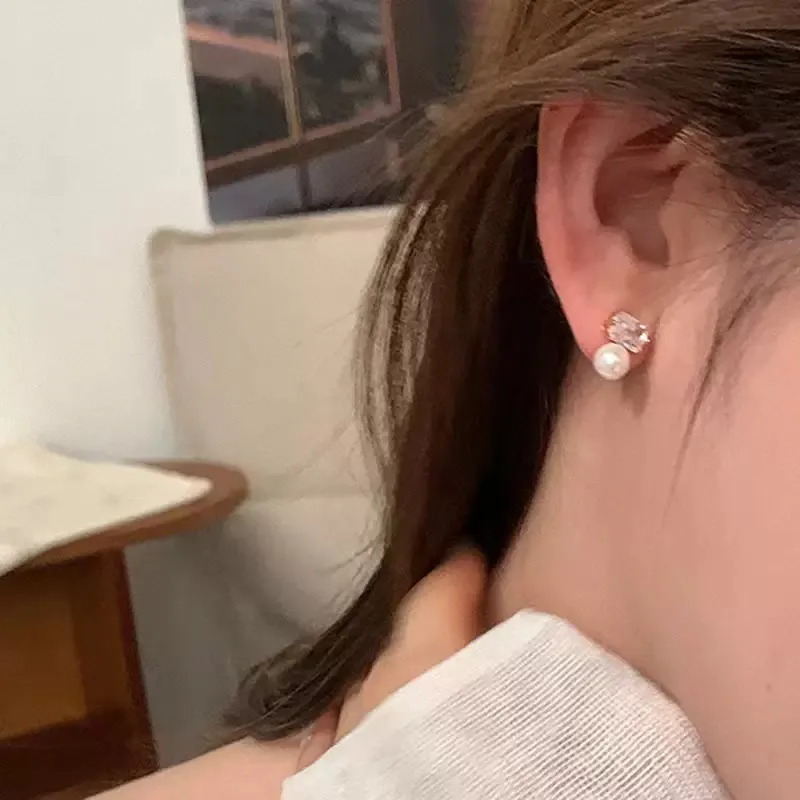 LIANGCAI Alloy Earrings Women's-4