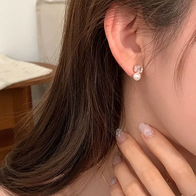 LIANGCAI Alloy Earrings Women's-1