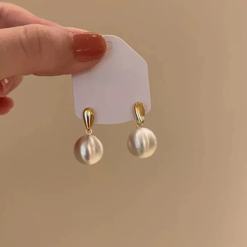 LIANGCAI Alloy Earrings Women's-4
