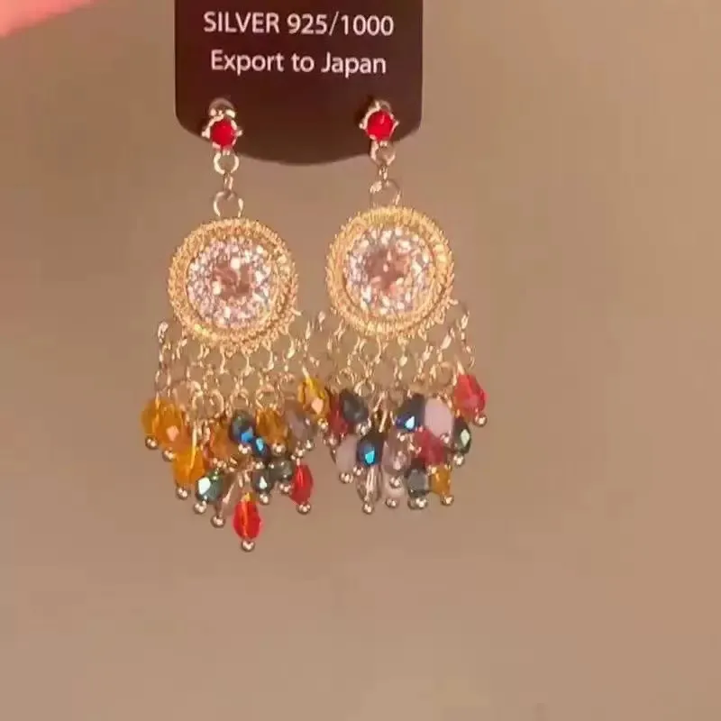 LIANGCAI Alloy Earrings Women's-4