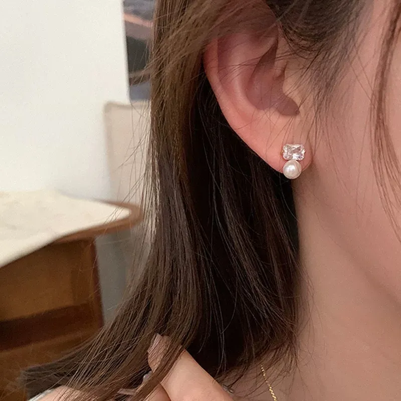 LIANGCAI Alloy Earrings Women's-2