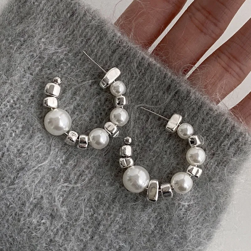 LIANGCAI Alloy Earrings Women's-3