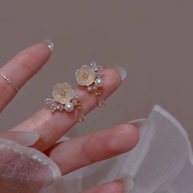 LIANGCAI Alloy Earrings Women's-3
