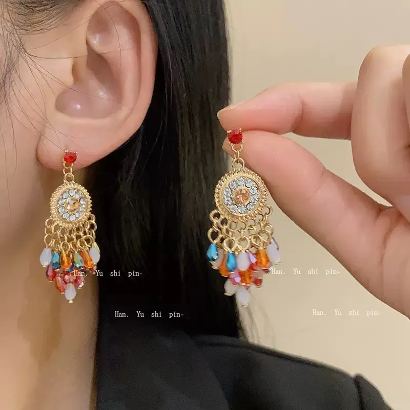 LIANGCAI Alloy Earrings Women's-1