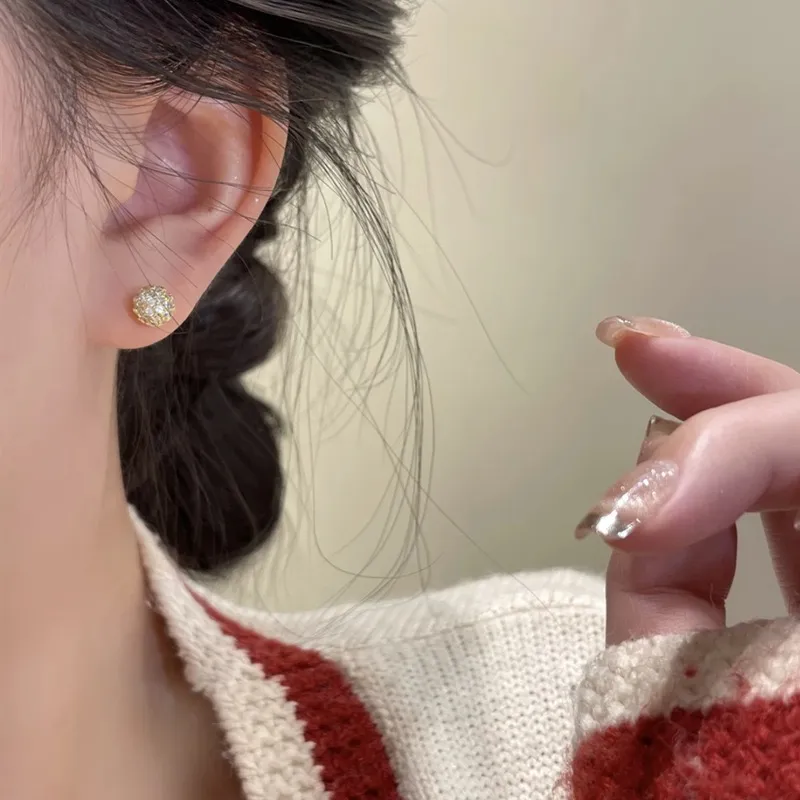 LIANGCAI Alloy Earrings Women's-4