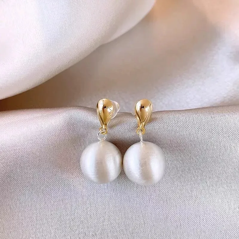 LIANGCAI Alloy Earrings Women's-3