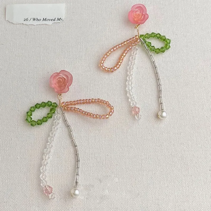 LIANGCAI Alloy Earrings Women's-3