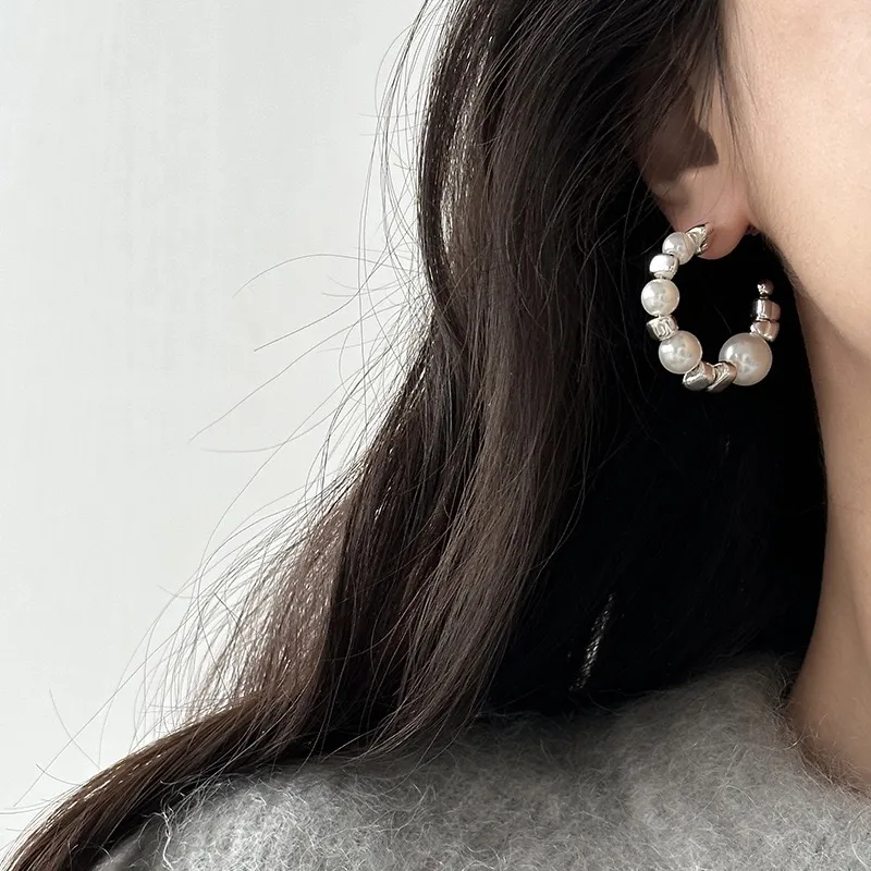 LIANGCAI Alloy Earrings Women's-1