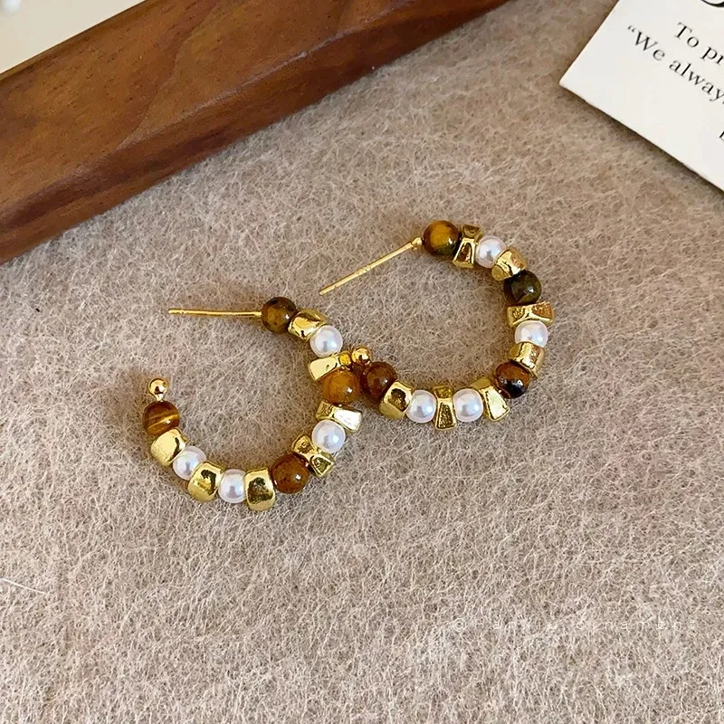 LIANGCAI Alloy Earrings Women's-3