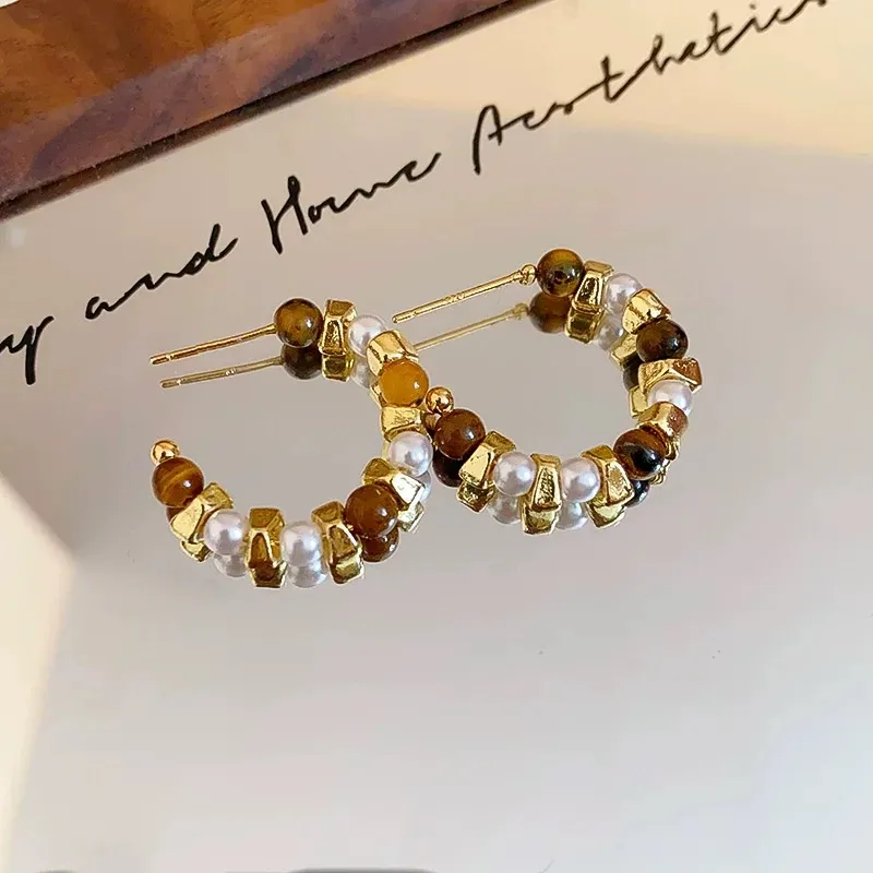 LIANGCAI Alloy Earrings Women's-2
