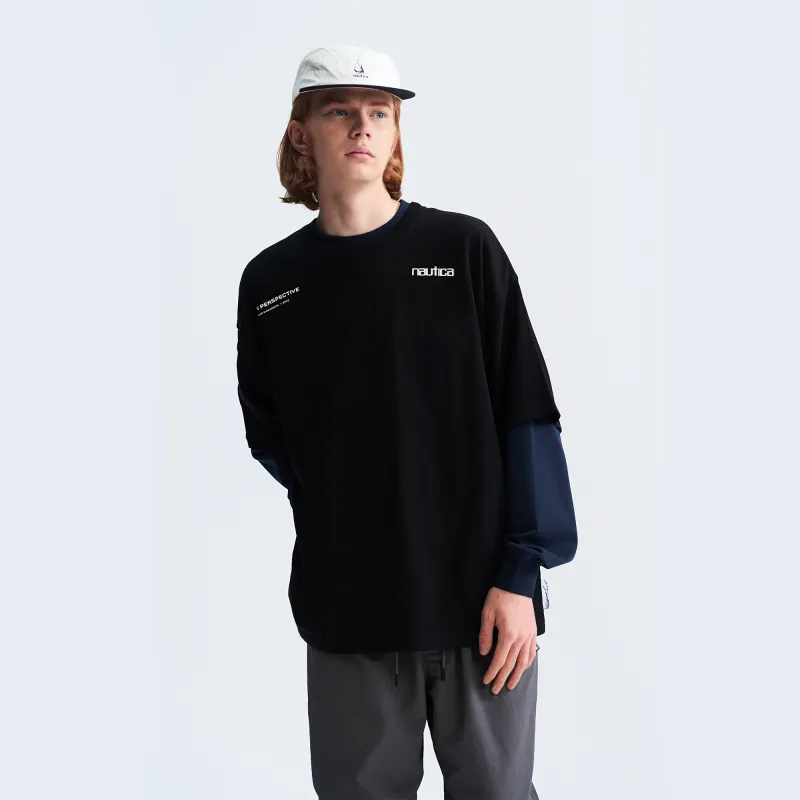 Nautica White Sail T Shirt Unisex-21