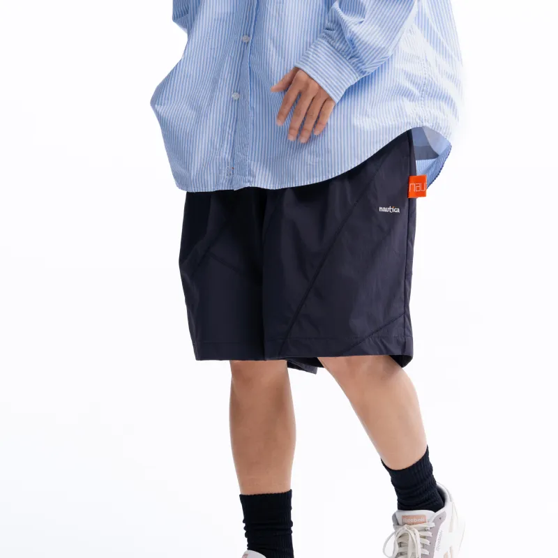 Nautica White Sail Nautica White Sail X Hirotsu Yumoto Co titled Series Casual Shorts Unisex-2