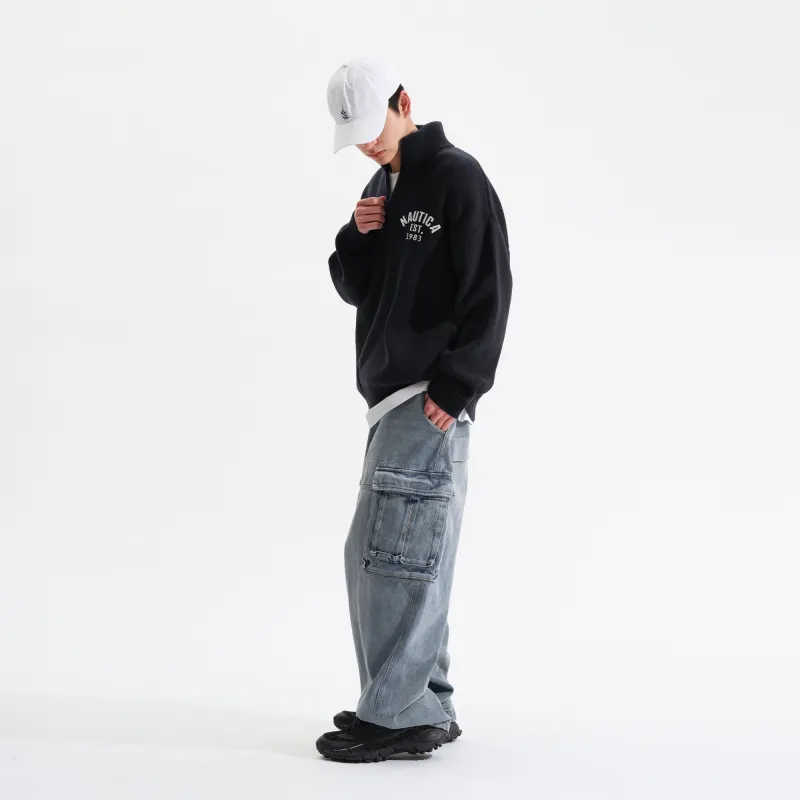 Nautica White Sail Sweater Men's-15