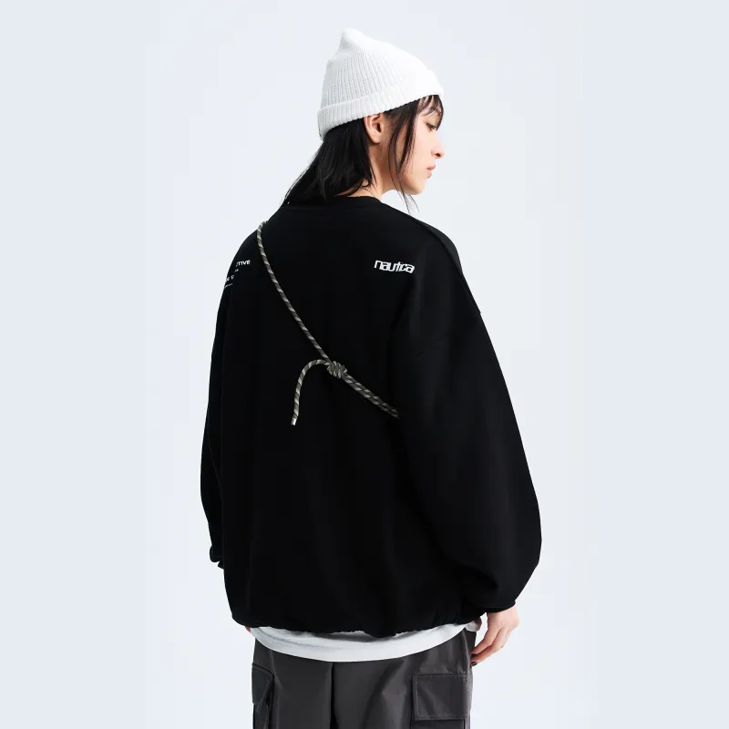 Nautica White Sail Nautica White Sail X Yasuke Kawamura Co branded Series Sweatshirts Unisex-3