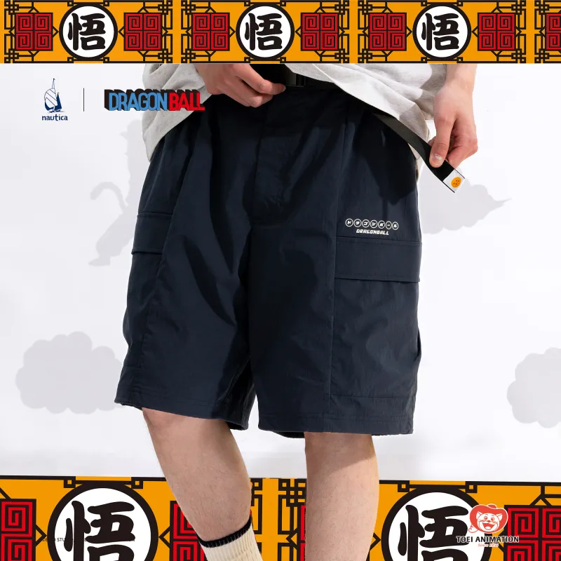 Nautica White Sail x LONGZHULIANMINGXILIE Cargo Shorts Unisex-11