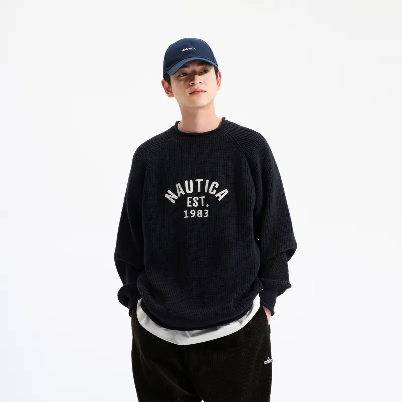 Nautica White Sail Sweater Men's-9
