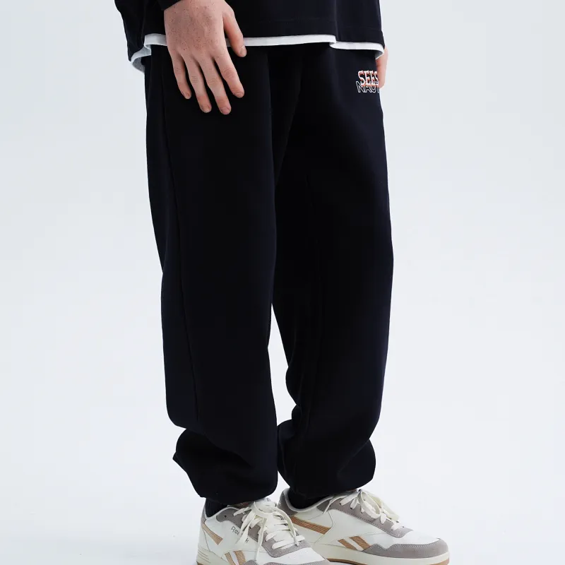 See See X Nautica White Sail Nautica White Sail X SEE SEE Co branded Series Knitted Sweatpants Unisex-16