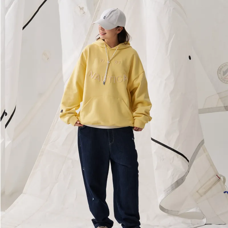 Nautica White Sail Long-Sleeved Sweatshirt Unisex-15