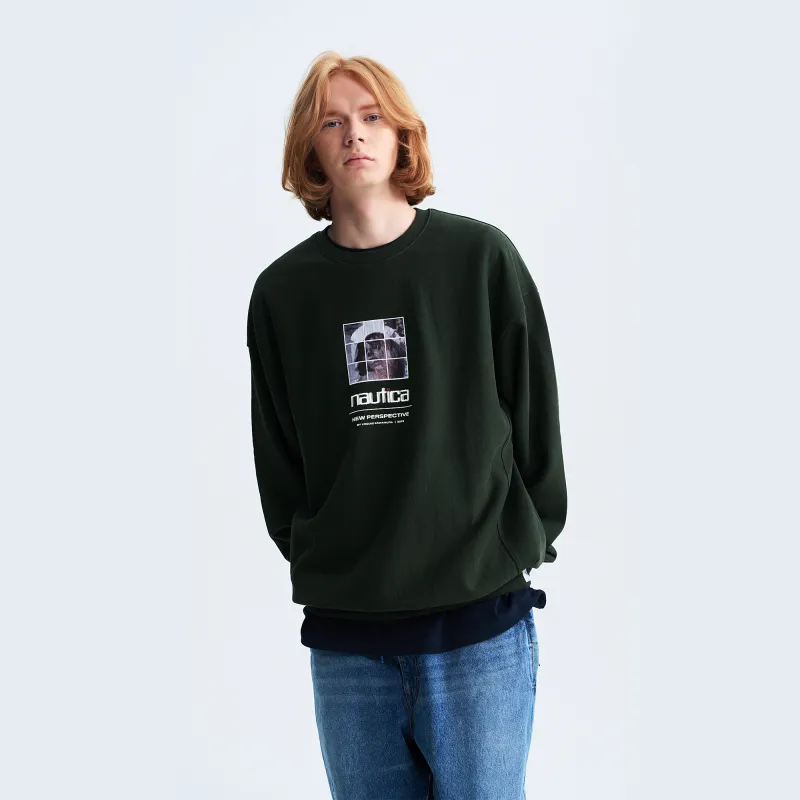Nautica White Sail Nautica White Sail X Yasuke Kawamura Co branded Series Sweatshirts Unisex-21