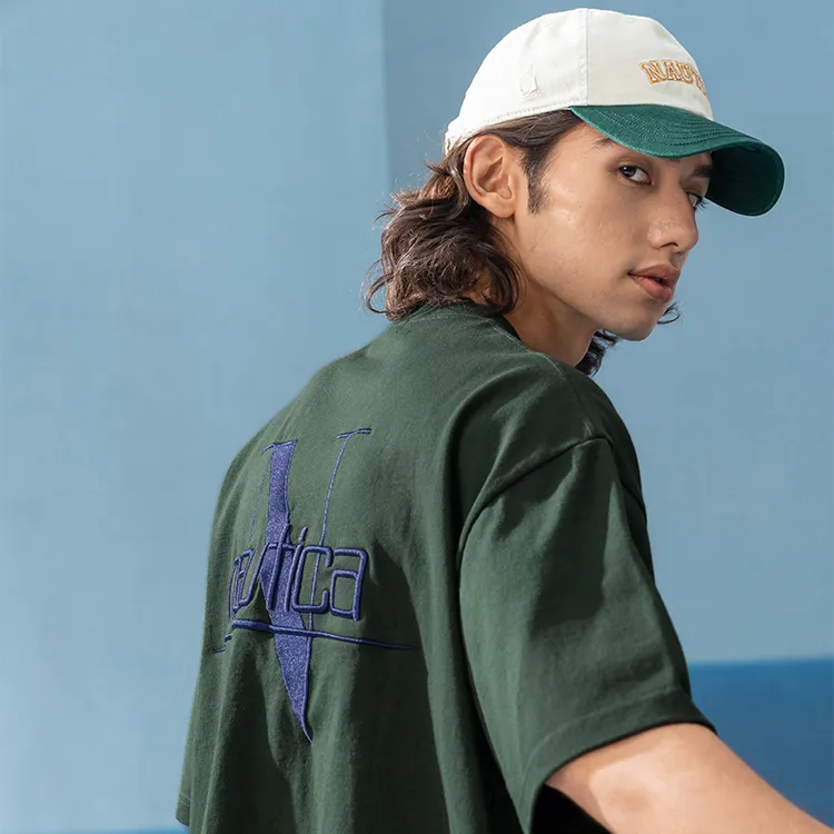 Nautica White Sail T Shirts Unisex-18