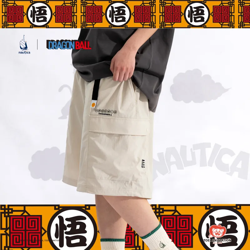 Nautica White Sail x LONGZHULIANMINGXILIE Cargo Shorts Unisex-15