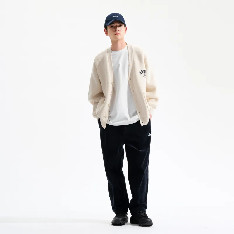 Nautica White Sail Sweater Cardigan Men's-6
