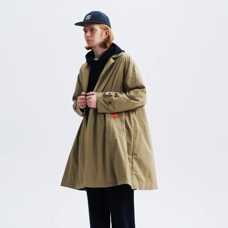 See See X Nautica White Sail Nautica White Sail X SEE Co branded Series Trench Coats Unisex Khaki-6