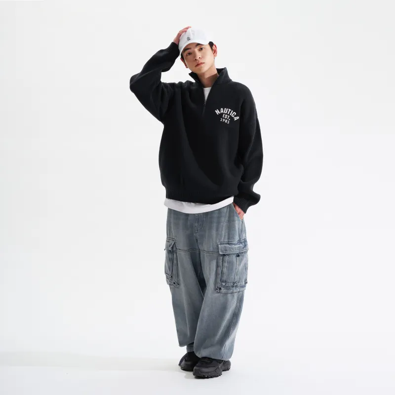 Nautica White Sail Sweater Men's-14