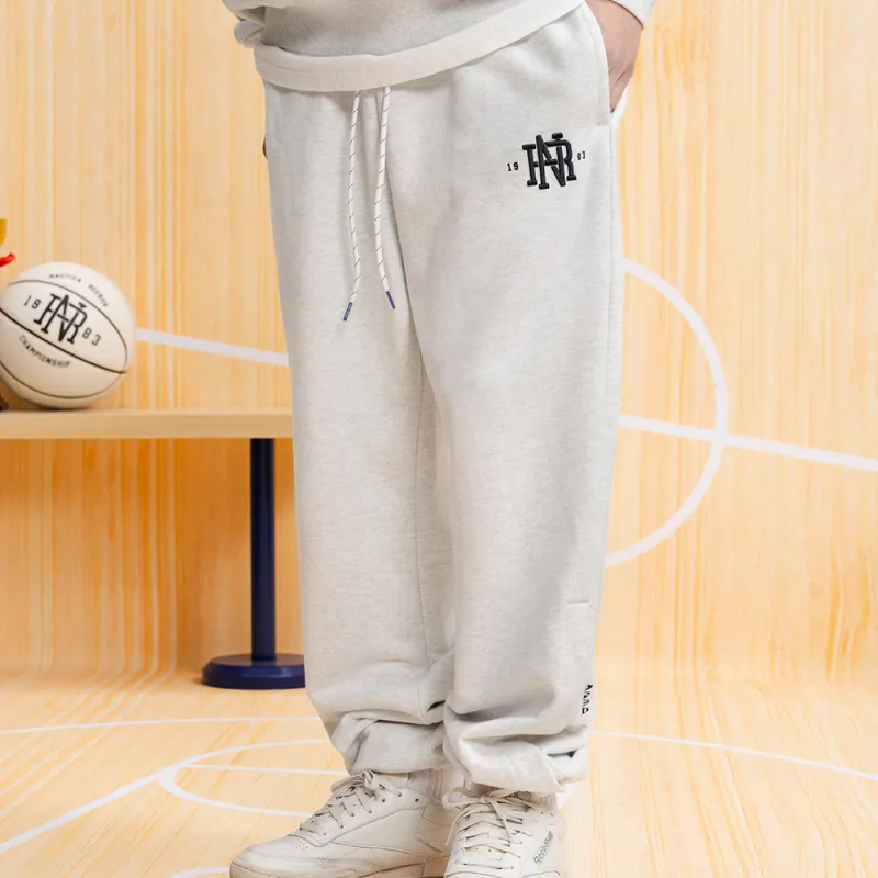 Nautica White Sail Knitted Sweatpants Unisex-5