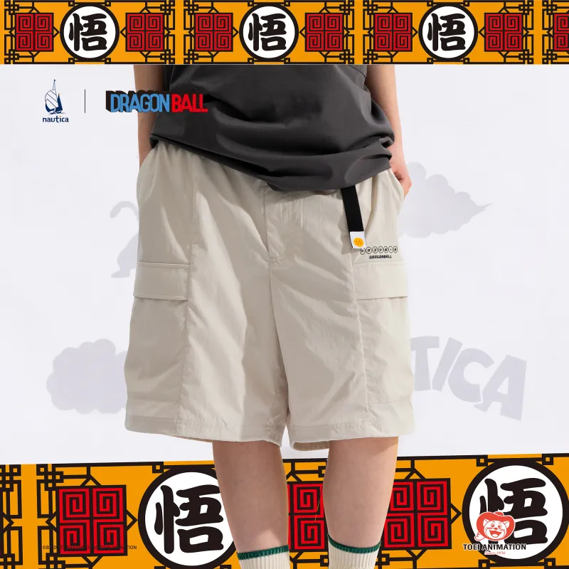 Nautica White Sail x LONGZHULIANMINGXILIE Cargo Shorts Unisex-17