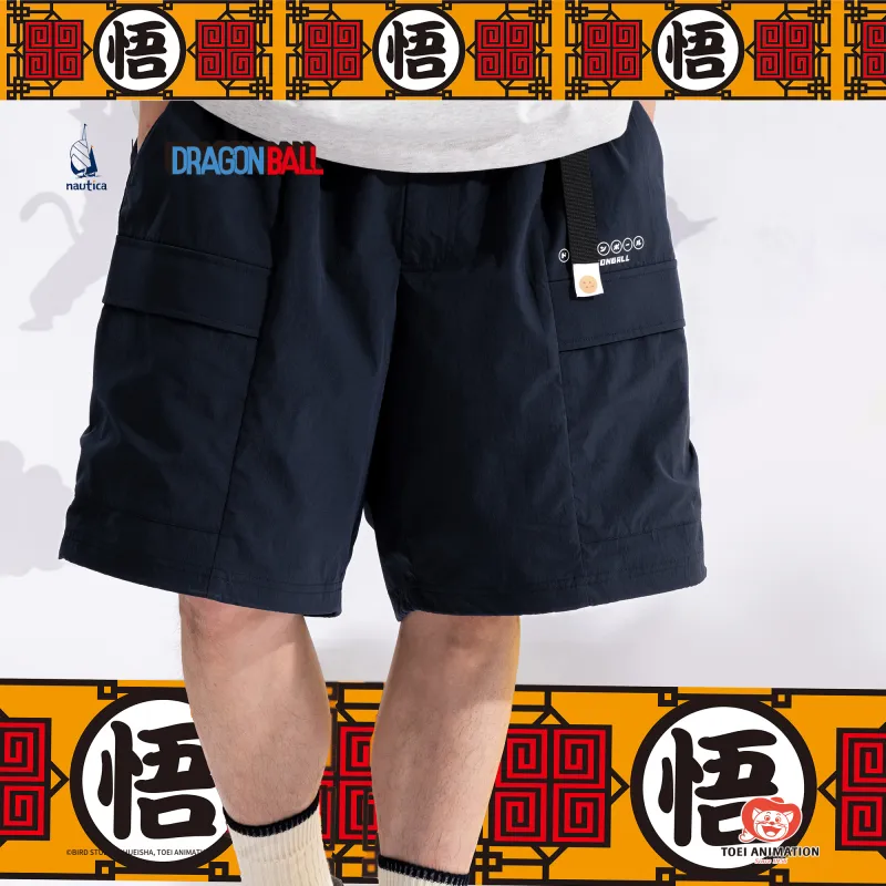 Nautica White Sail x LONGZHULIANMINGXILIE Cargo Shorts Unisex-10