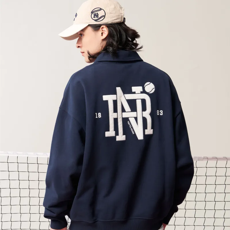 Nautica White Sail Sweatshirt Men's-9