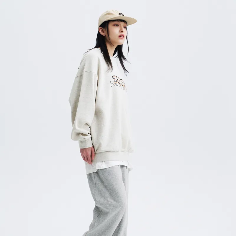 See See X Nautica White Sail Nautica White Sail X SEE SEE Co branded Series Sweatshirts Unisex-16