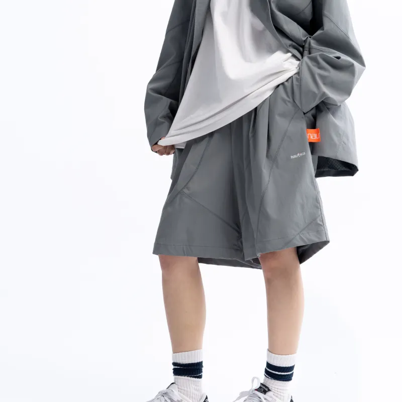 Nautica White Sail Nautica White Sail X Hirotsu Yumoto Co titled Series Casual Shorts Unisex-13
