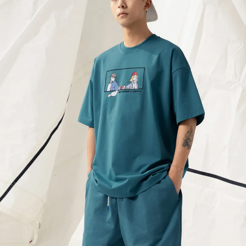 Nautica White Sail Nautica White Sail X POPBOY T Shirts Unisex-5