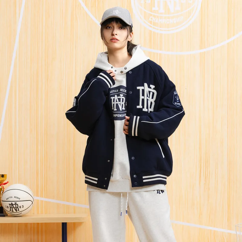 Nautica White Sail Baseball Jerseys Unisex-11