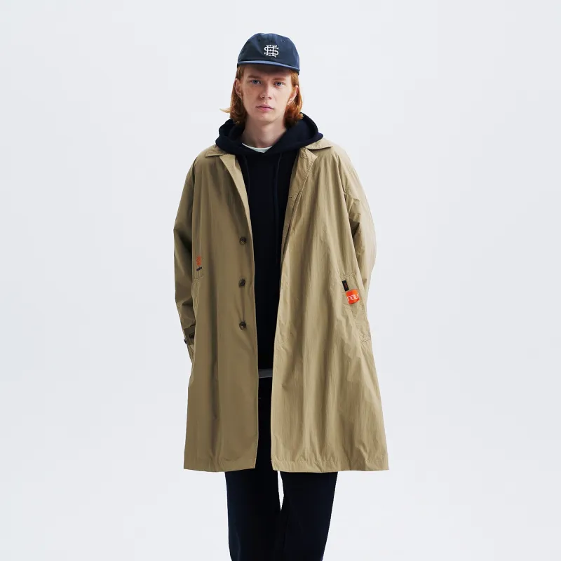See See X Nautica White Sail Nautica White Sail X SEE Co branded Series Trench Coats Unisex Khaki-2