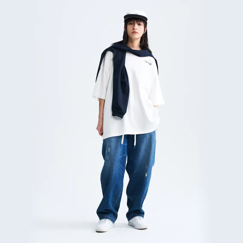 Nautica White Sail T Shirt Unisex-6