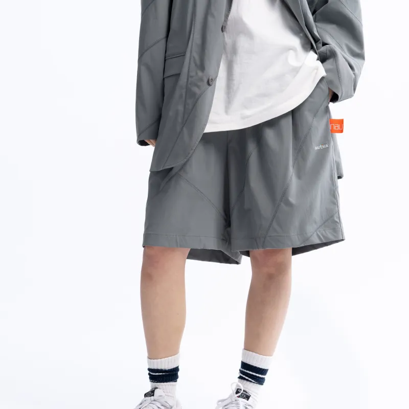 Nautica White Sail Nautica White Sail X Hirotsu Yumoto Co titled Series Casual Shorts Unisex-9