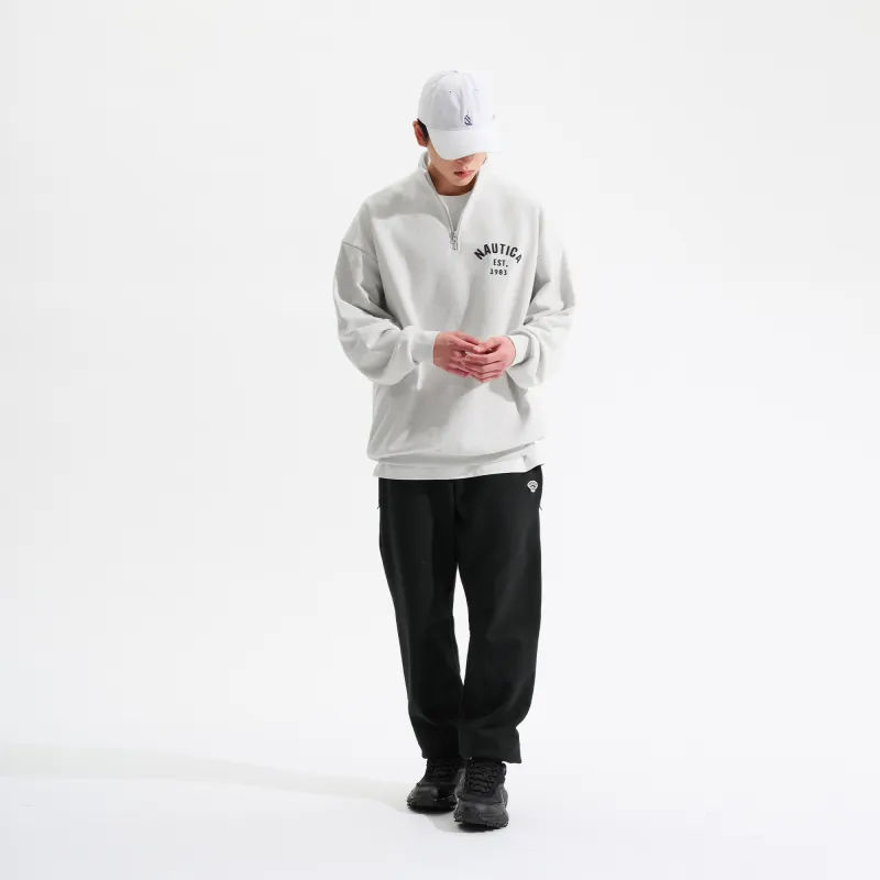 Nautica White Sail Long Sleeved Sweatshirt Unisex-5