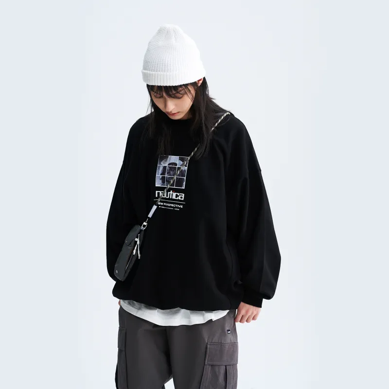 Nautica White Sail Nautica White Sail X Yasuke Kawamura Co branded Series Sweatshirts Unisex-2