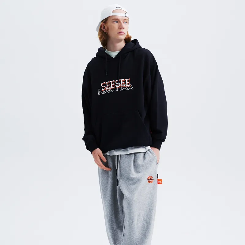 See See X Nautica White Sail Nautica White Sail X SEE SEE Co branded Series Sweatshirts Unisex-19