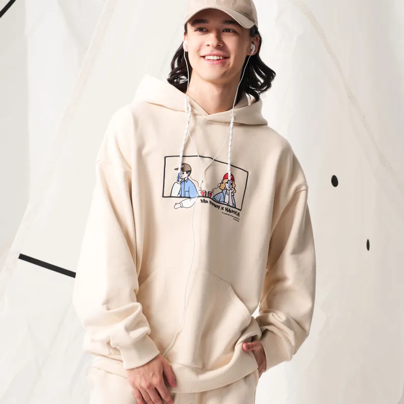 Nautica White Sail Hoodie Men's-7