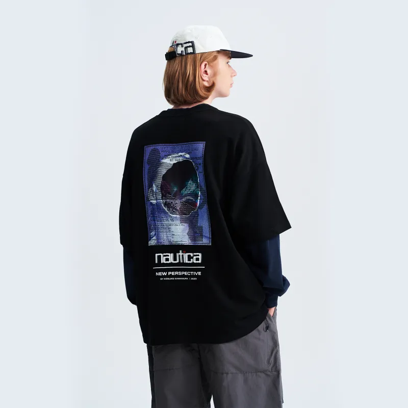 Nautica White Sail T Shirt Unisex-19