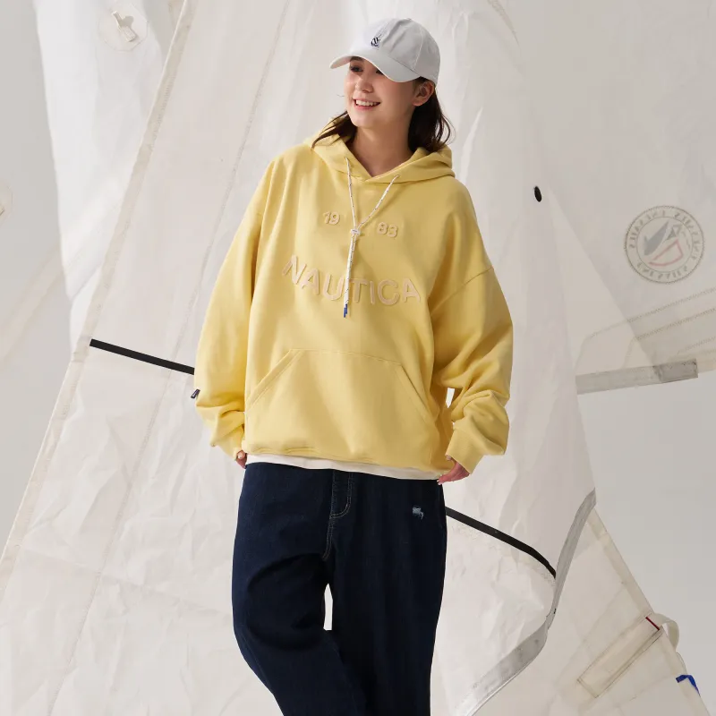 Nautica White Sail Long-Sleeved Sweatshirt Unisex-12