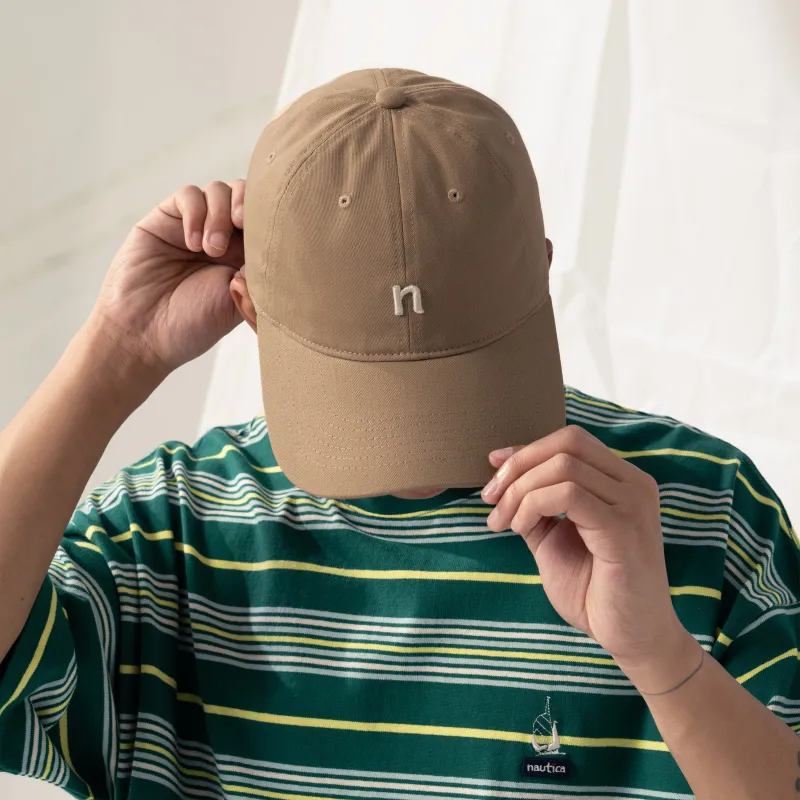 Nautica White Sail Cotton Baseball Caps Unisex-4