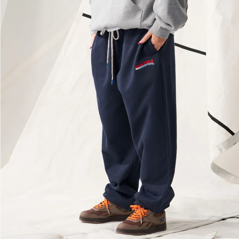 Nautica White Sail Knitted Sports Pants Men's-3