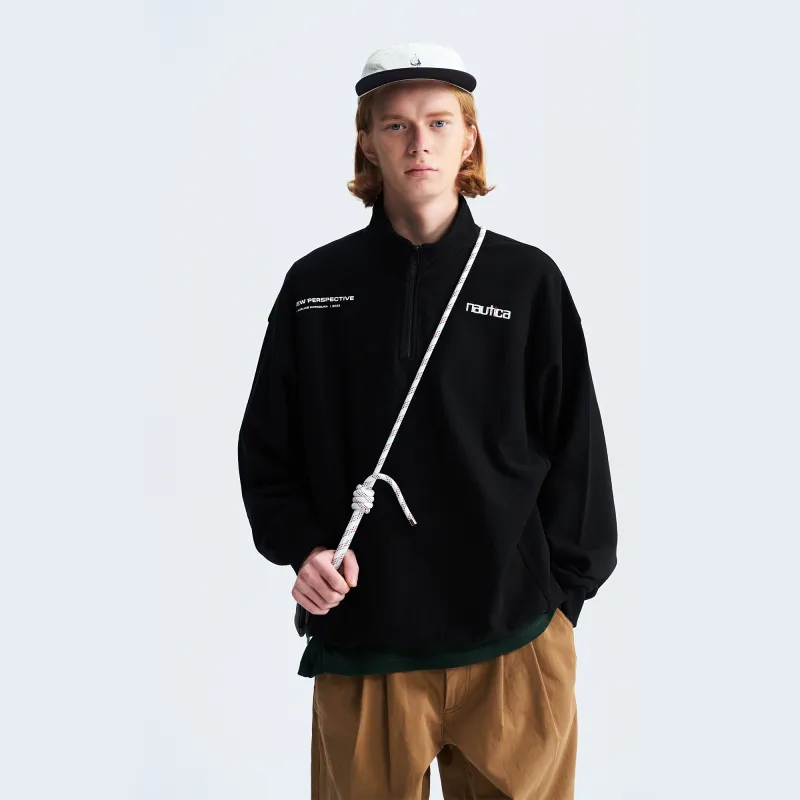 Nautica White Sail Nautica White Sail X Yasuke Kawamura Co branded Series Sweatshirts Unisex-2